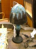 Bordslampa, Glas