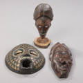 Africana. Tre masker fra Ghana. 3