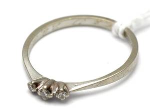 Ring 14K vitguld