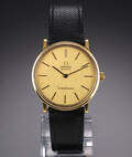 Omega Constellation. Herreur i forgyldt stål med champagnefarvet skive, ca. 1977