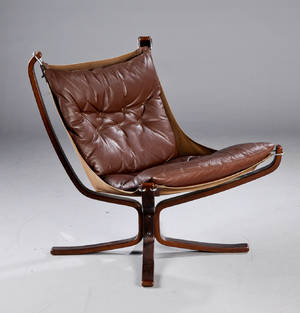 Sigurd Ressell født 1920. Falcon hvilestol