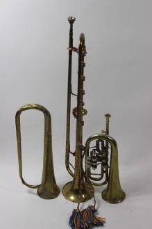 3 st blåsinstrument