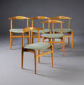 Hans J. Wegner 1914-2007. Fem stole model 708. 5