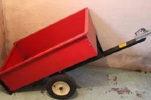 Kärra med kulkoppling