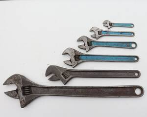 Bahco skiftnycklar, 6st