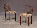 Fritz Hansen. Par stole med tremmeryg 2 