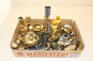 Parti mässing koppar