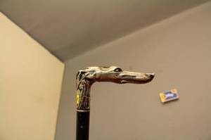 Silverkrycka vinthund 830 silver