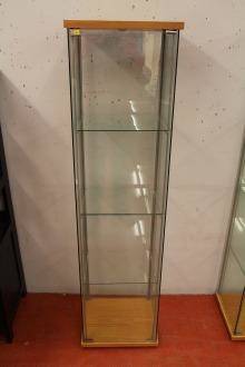 Vitrinskåp glas
