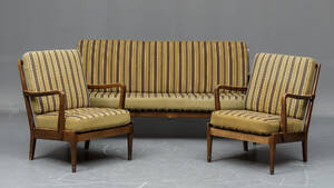 Dansk møbelproducent Sofa og to hvilestole 3