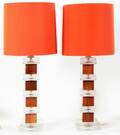 Bordslampor ett par, 196070-tal