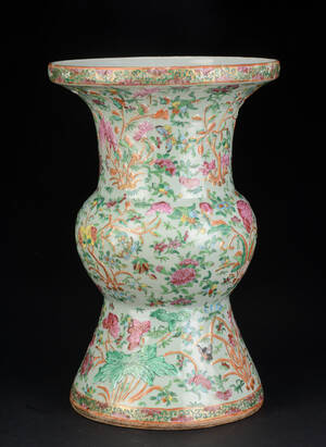 Kinesisk vase af porcelæn, 1800-tallet Denne vare er sat til omsalg under nyt varenummer 4857631