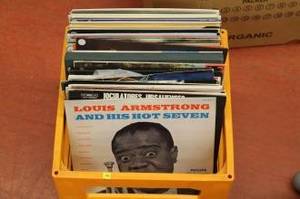 Stort parti LP skivor mest klassisk musik