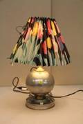 Bordslampa tenn