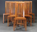 Seks stole af massivt teak 6 Denne vare er sat til omsalg under nyt varenummer 4578703