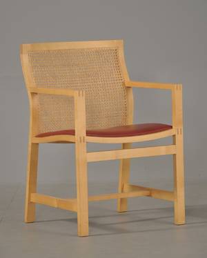 Rud Thygesen  J. Sørensen Armstol i birk fra Kongeserien