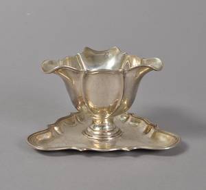 Grann  Laglye - sovseskål i sølv fra 1927.