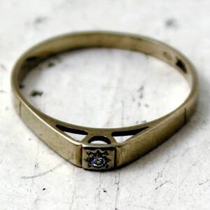 Ring, 18 k vitguld