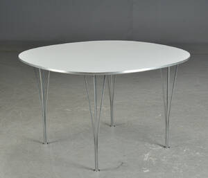 Piet HeinBruno Mathsson. Super cirkulært bord , 120 cm. 