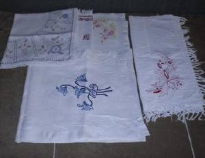 Broderade Dukar 