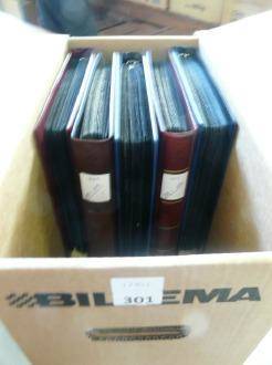 Sverige  dubblettlager 1951-88 i 5 visiralbum.