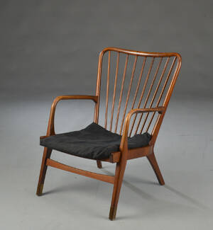 Dansk møbelsnedker. Tremmestol, 1940erne