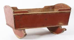 Vagga, allmoge, 1800-tal