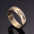 Diamantring, ca. 0.05 ct
