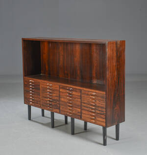 Dækketøjsskab af palisander