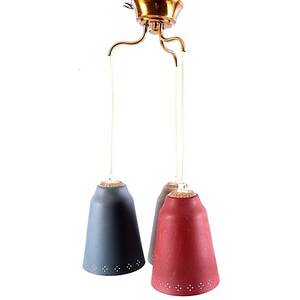 TAKARMATUR, med 3 hängande ljuspunkter, 1900-tal.