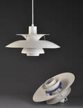 Poul Henningsen. PH5 pendler, hvid 2
