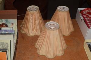 3 lampskärmar till 3-armad golvlampa