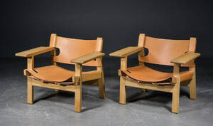 Børge Mogensen, par lænestole, Den Spanske stol 2