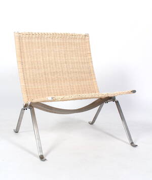Poul Kjærholm. Lounge lænestol, model PK 22