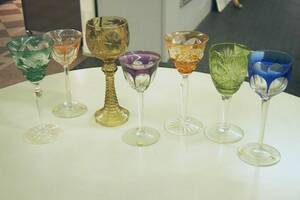 Vitvinsglas, 7 st