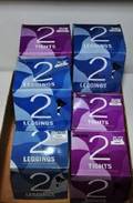 Tights 7 Pkt2 Stl 42-44 Samt Leggings 46-48