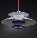 Poul Henningsen. PH5 pendel, lilla
