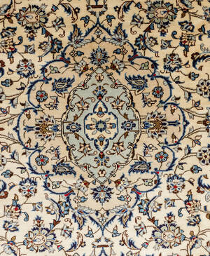 Persisk Kashan tæppe 350 x 255 cm