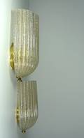 Murano Italy, Paar Wandappliquen 2