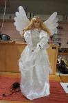 Ängel med belysning. H130 cm