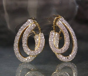 Brillantohrstecker  2 