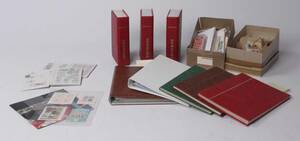 Samling diverse frimærker bl.a. DK. årsmapper 1969-2000 komp. m.m. 1