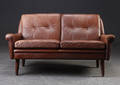 Dansk Møbelproducent. Topers. sofa, læder