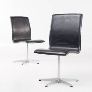 Arne Jacobsen,Oxford, stolar 2 st., Fritz Hansen