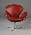 Arne Jacobsen 1902-1971. Svanen, hvilestol, model 3320