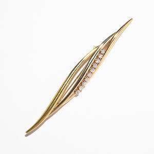 Brosch 18 k guld Special Smycken