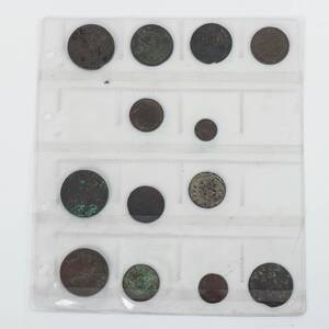 MYNT 13st, Svenska kopparmynt, 16-1800tal