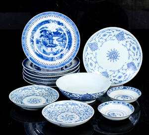 Samling porslin, Kina, 181900-tal 12 Denna vara har satts till omförsäljning under nytt varunummer4364608