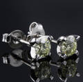 Par brillant ørestikker ca. 0.70 ct.