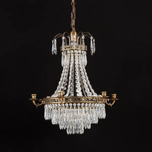 Ljuskrona med prismor